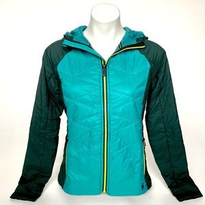 Smartwool W’s Smartloft-X 60 Hoodie Full Zip Green Sz-Small NWT